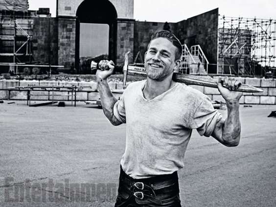 Charlie Hunnam as King Arthur for 'Knights of the Roundtable: King Arthur'