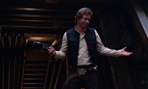 Harrison Ford as Han Solo in 'Star Wars: Episode VI - Return of the Jedi'