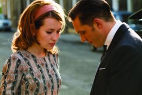 Emily Browning & Tom Hardy in 'Legend'
