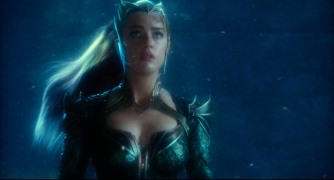 Amber Heard as Mera in Justice League