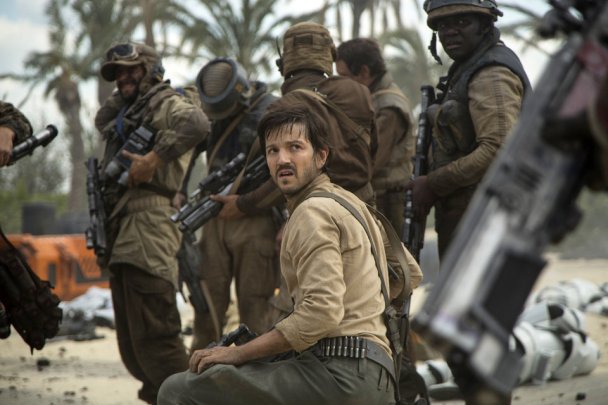 Diego Luna as Cassian Andor in Rogue One: A Star Wars Story