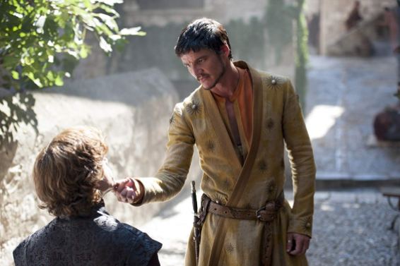 Peter Dinklage & Pedro Pascal in Game of Thrones